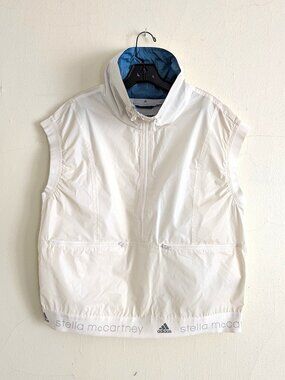 Adidas by Stella McCartney Women's White Gilet Vest Size S